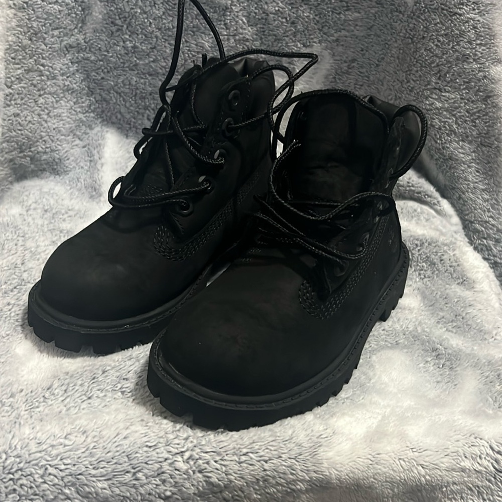 Black Timberland Boots